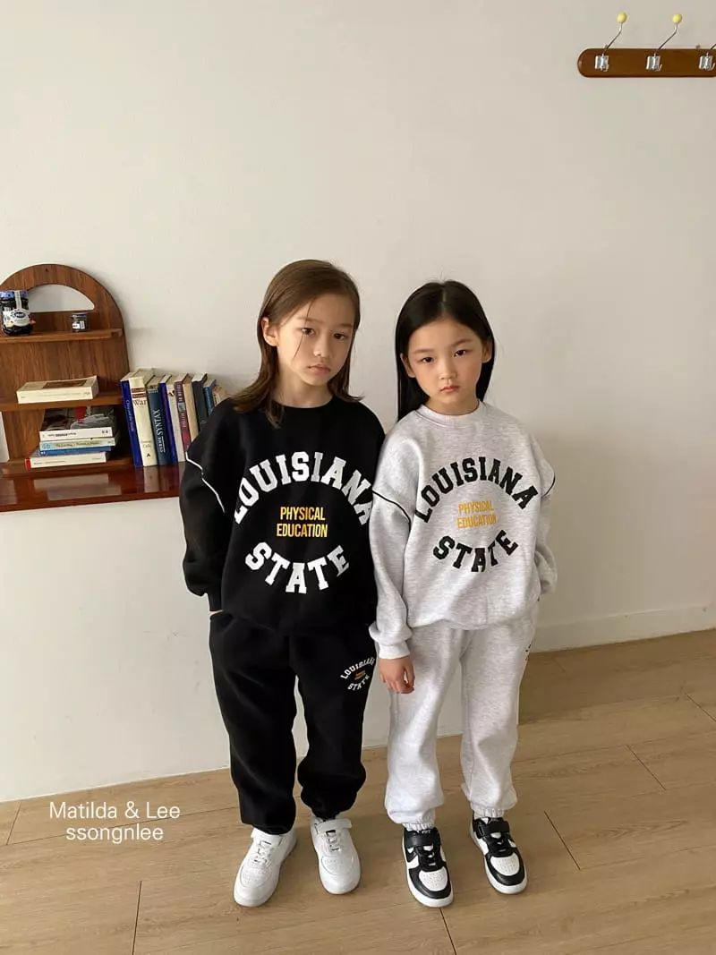 Matilda & Lee - Korean Children Fashion - #childrensboutique - Pping Stripes Set - 7
