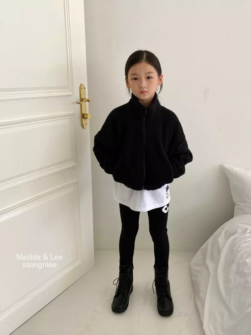 Matilda & Lee - Korean Children Fashion - #childofig - Boa Label Jumper - 4