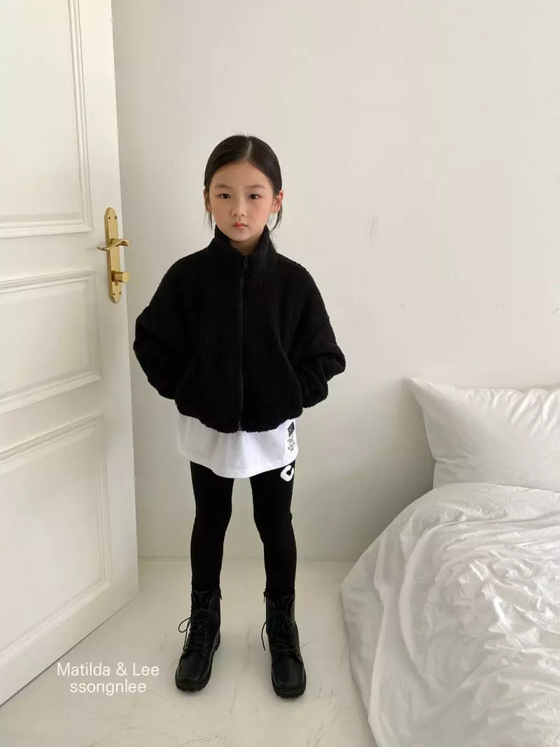 Matilda & Lee - Korean Children Fashion - #designkidswear - Boa Label Jumper - 5