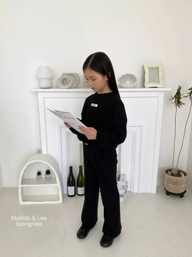 Matilda & Lee - Korean Children Fashion - #discoveringself - Label Rib Set - 10