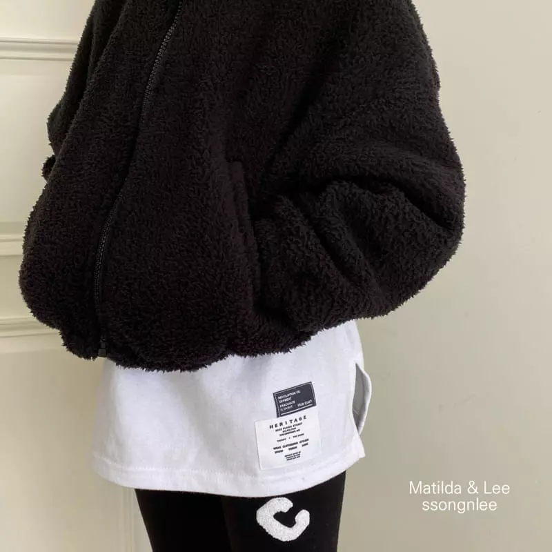 Matilda & Lee - Korean Children Fashion - #discoveringself - Boa Label Jumper - 6