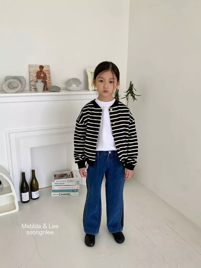Matilda & Lee - Korean Children Fashion - #discoveringself - Stripes Cardigan - 5
