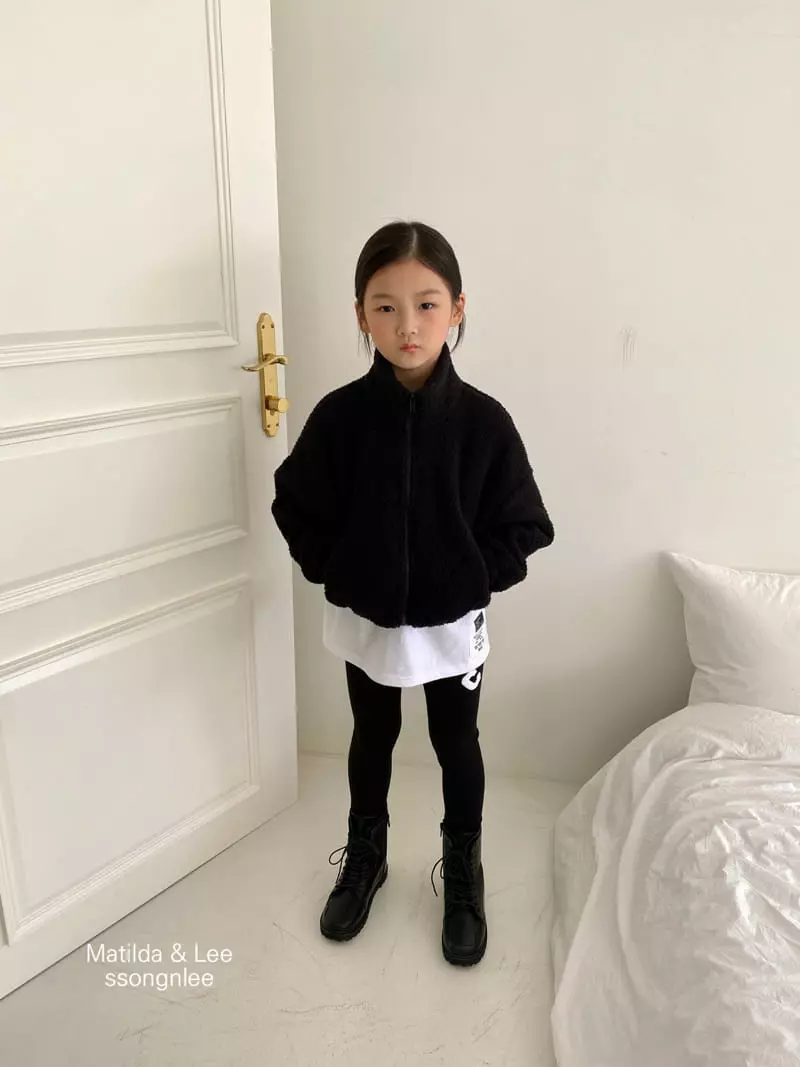 Matilda & Lee - Korean Children Fashion - #fashionkids - Boa Label Jumper - 7