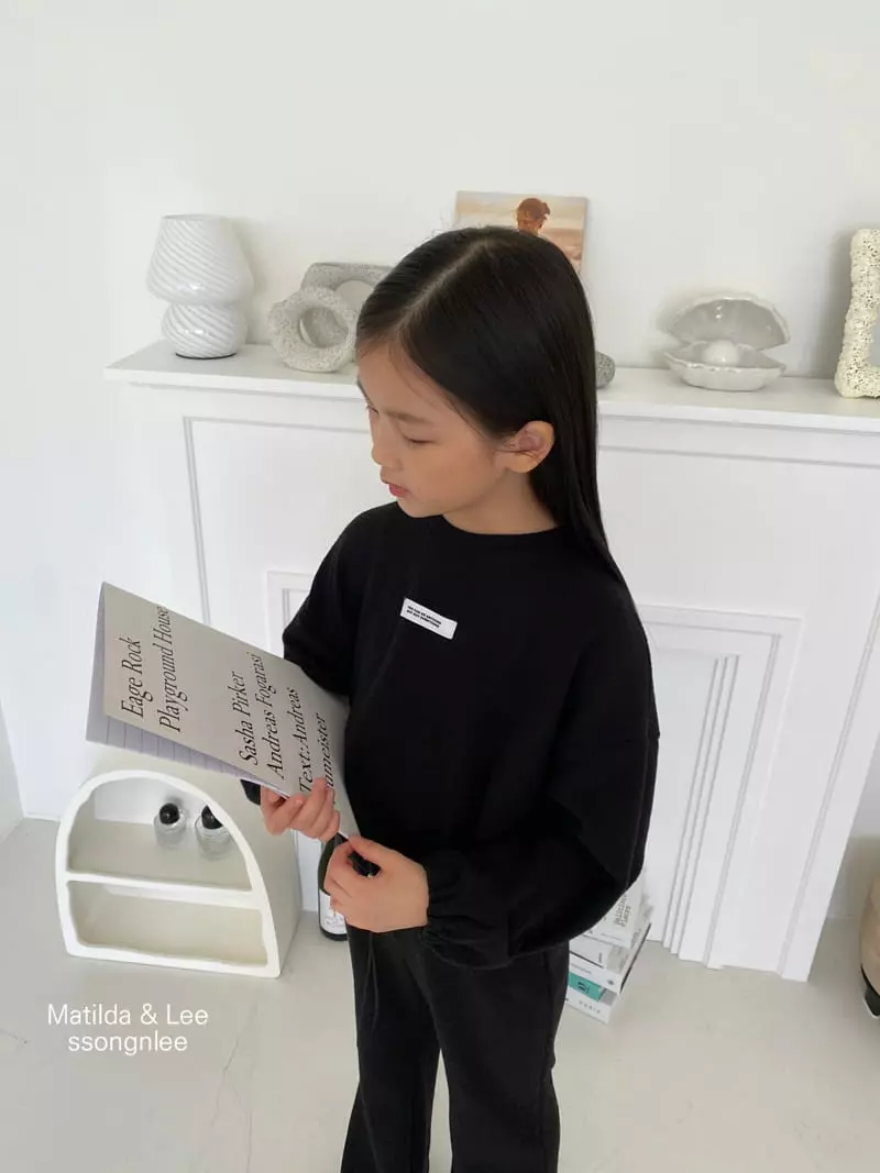 Matilda & Lee - Korean Children Fashion - #kidsshorts - Label Rib Set - 12