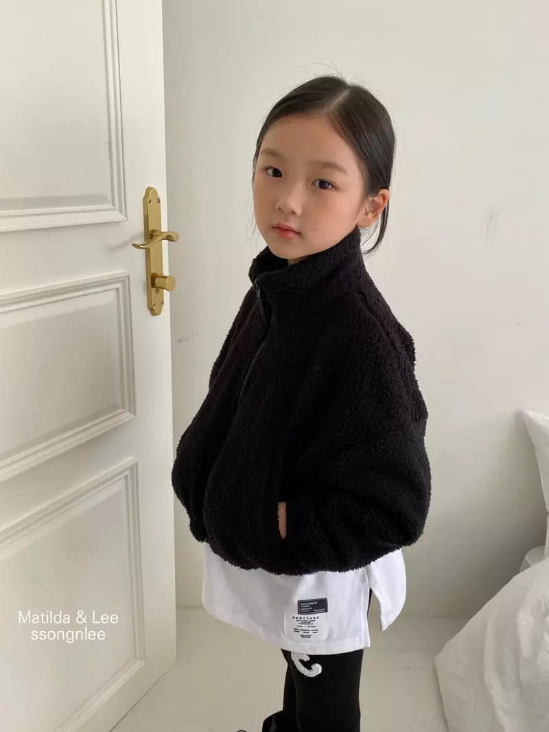 Matilda & Lee - Korean Children Fashion - #kidsshorts - Boa Label Jumper - 8