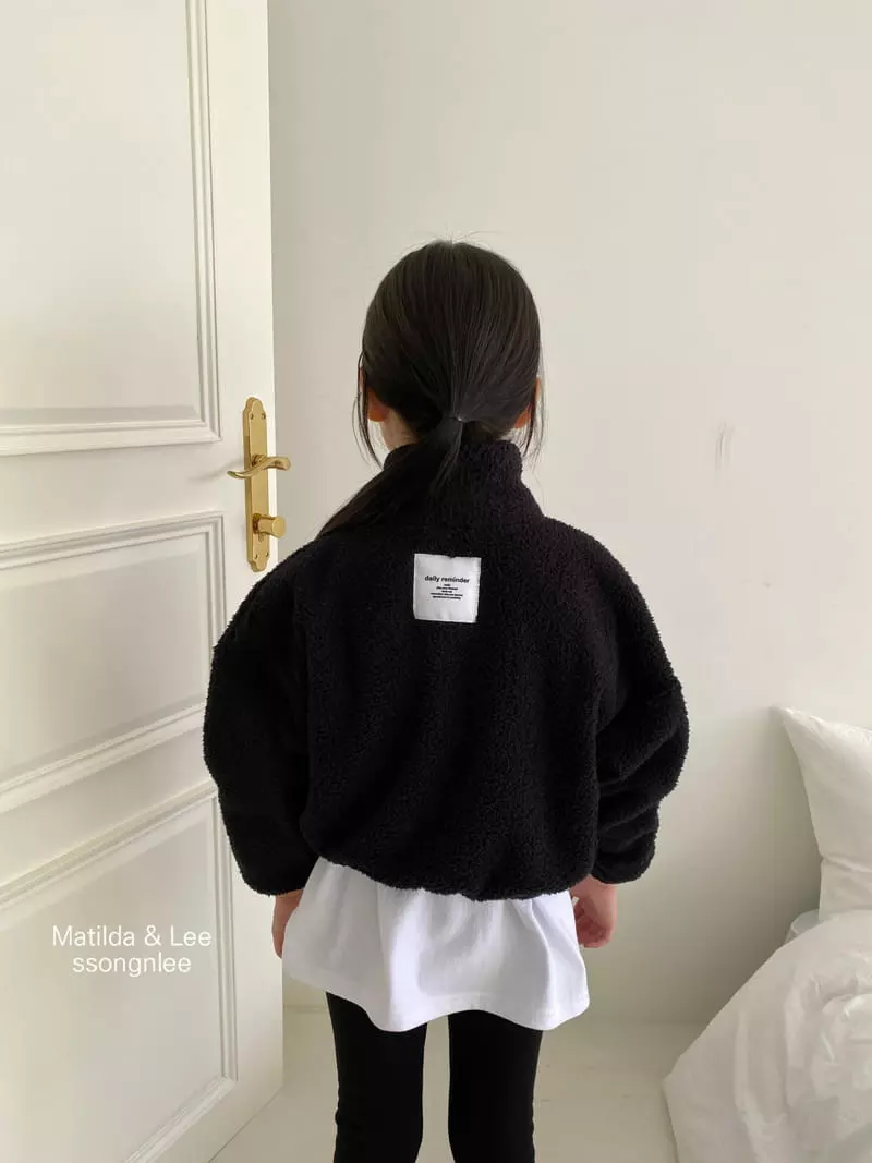 Matilda & Lee - Korean Children Fashion - #kidsstore - Boa Label Jumper - 9