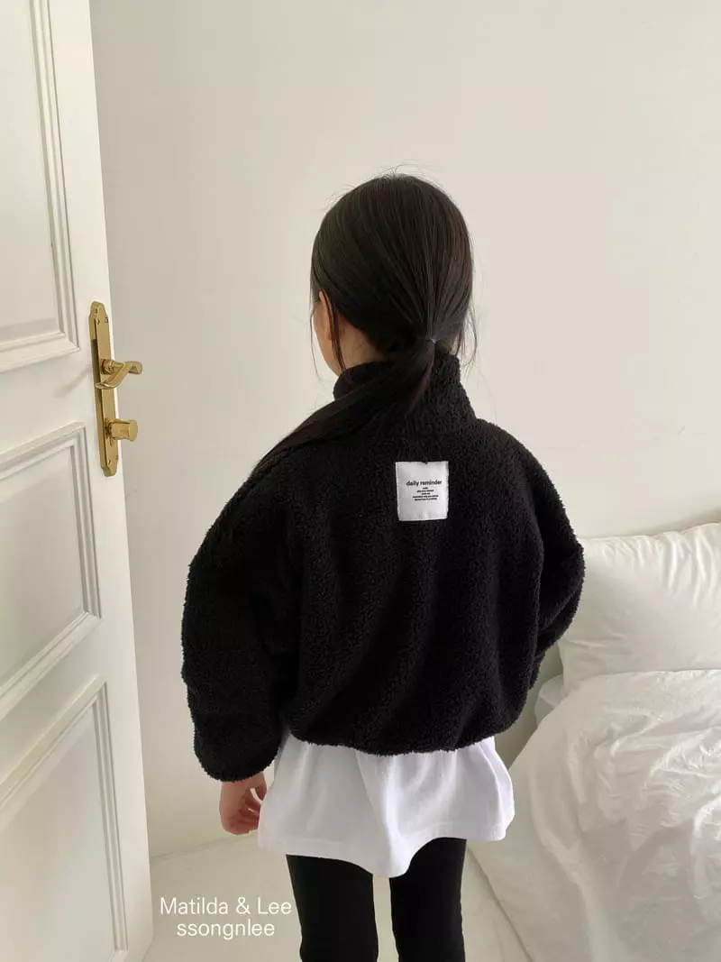 Matilda & Lee - Korean Children Fashion - #kidzfashiontrend - Boa Label Jumper - 10