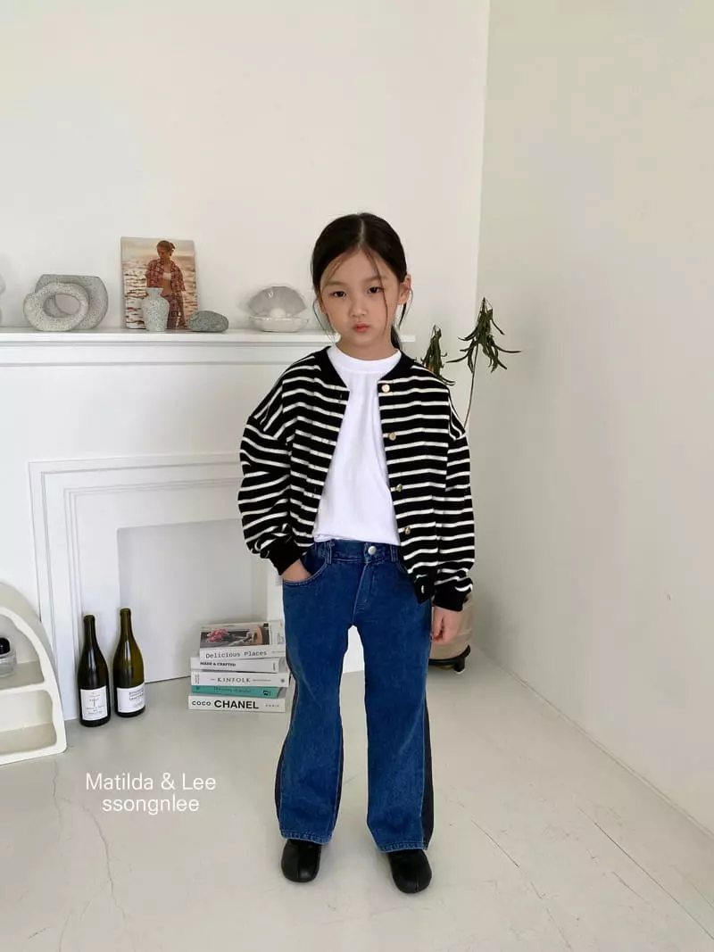 Matilda & Lee - Korean Children Fashion - #kidzfashiontrend - Stripes Cardigan - 9