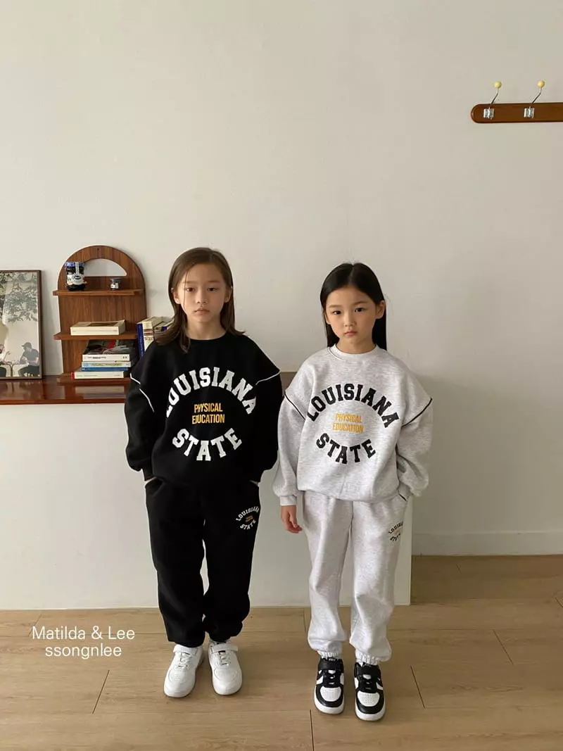 Matilda & Lee - Korean Children Fashion - #littlefashionista - Pping Stripes Set