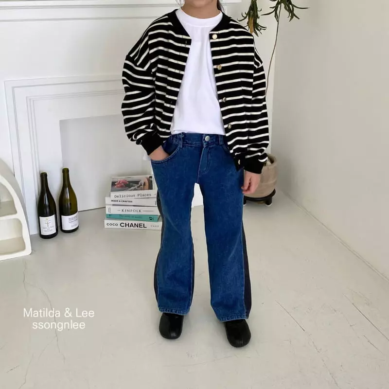 Matilda & Lee - Korean Children Fashion - #magicofchildhood - Stripes Cardigan - 12
