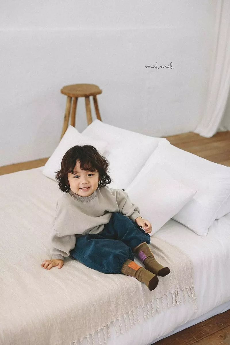 Melmel - Korean Baby Fashion - #babyboutique - Rib Fleece Bloomer - 8