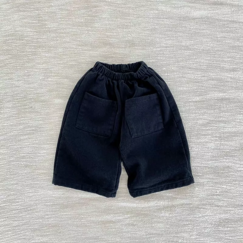 Melmel - Korean Baby Fashion - #babyboutique - Pocket Fleece Pants - 5