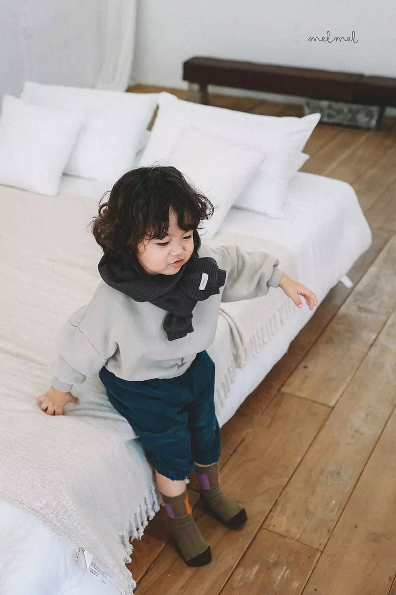 Melmel - Korean Baby Fashion - #babyboutiqueclothing - Rib Fleece Bloomer - 9