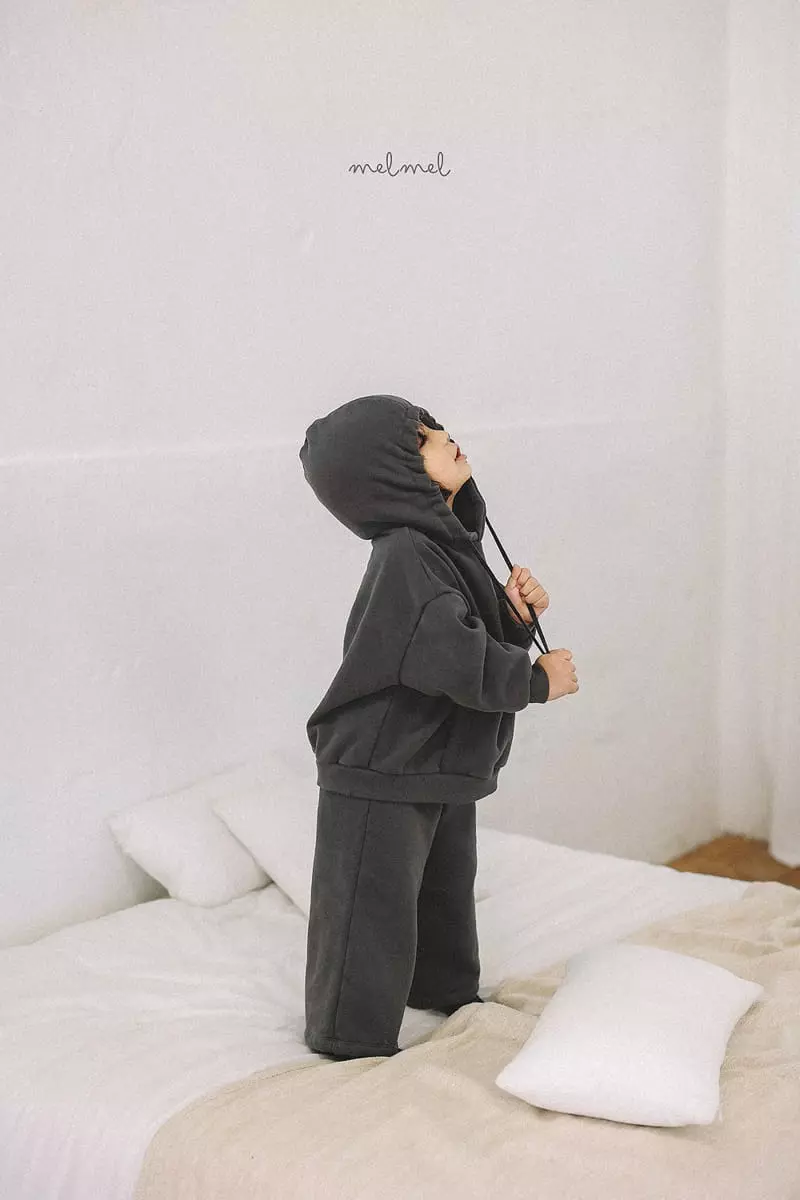 Melmel - Korean Baby Fashion - #babyboutiqueclothing - Fleece Terry Pants - 7