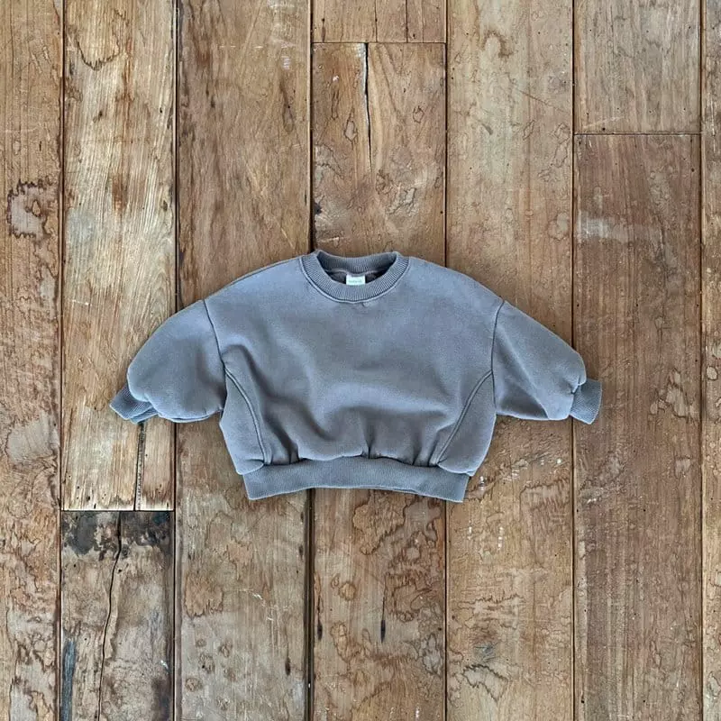 Melmel - Korean Baby Fashion - #babyboutiqueclothing - Fleece Sweatshirt - 4