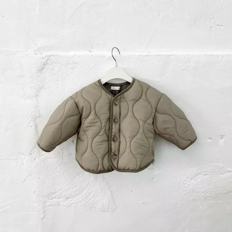 Melmel - Korean Baby Fashion - #babyclothing - quilting Jacket