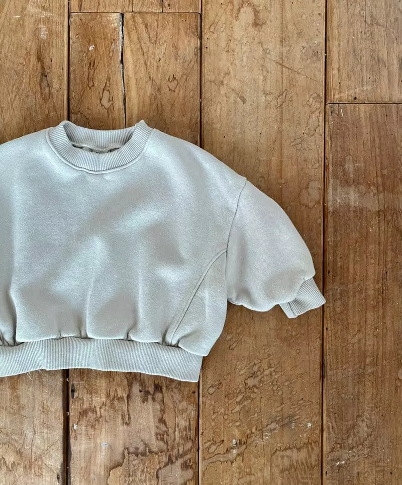 Melmel - Korean Baby Fashion - #babyfashion - Fleece Sweatshirt - 5