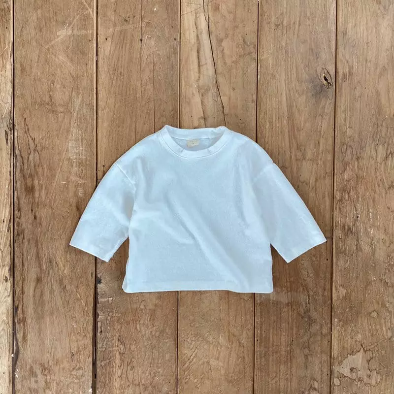 Melmel - Korean Baby Fashion - #babyfashion - Peach Tee - 3