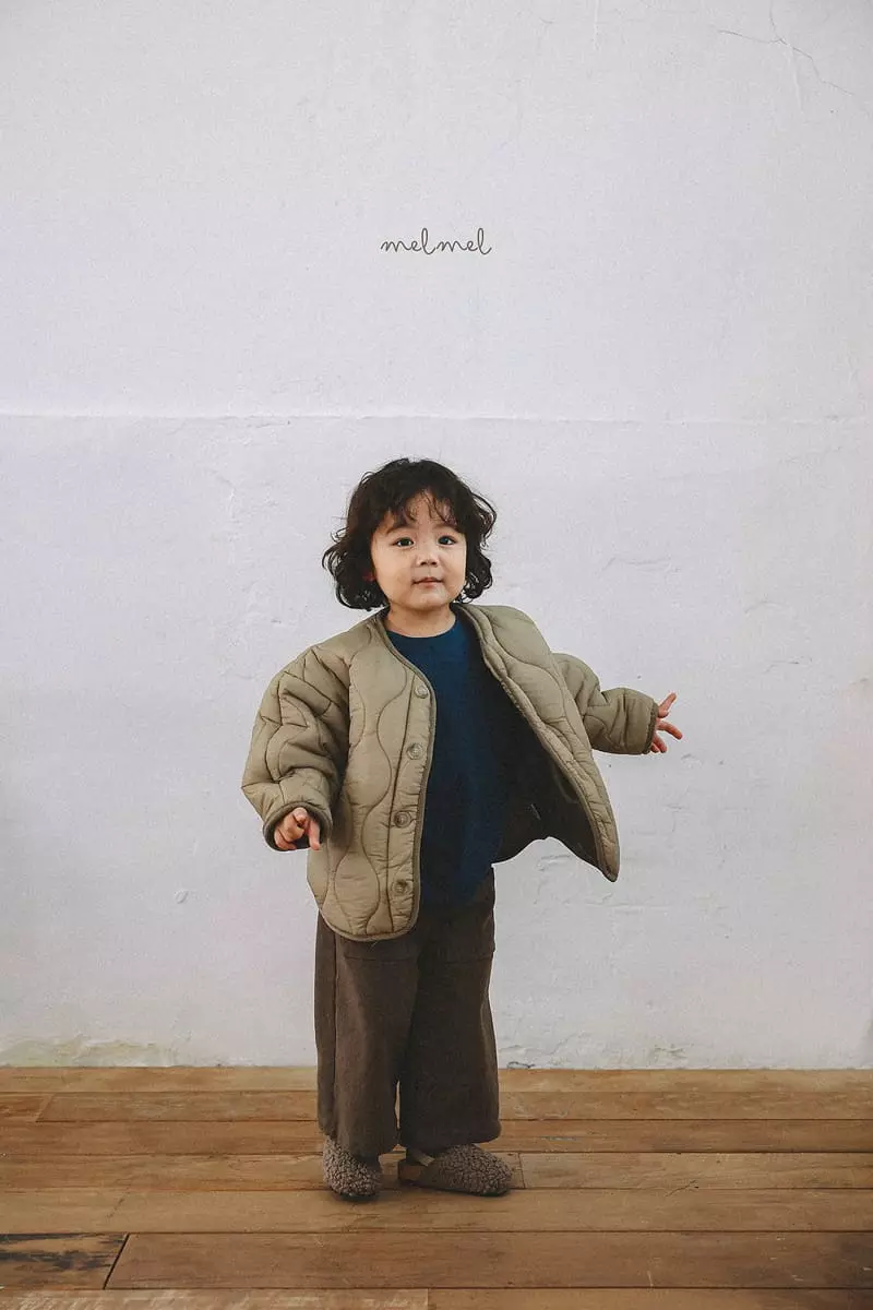 Melmel - Korean Baby Fashion - #babyfashion - quilting Jacket - 2