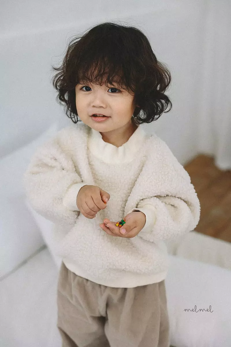 Melmel - Korean Baby Fashion - #babyfever - Rib Fleece Bloomer - 12