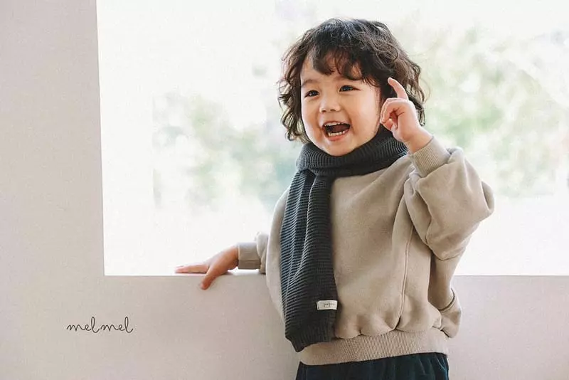 Melmel - Korean Baby Fashion - #babyfever - Fleece Sweatshirt - 6