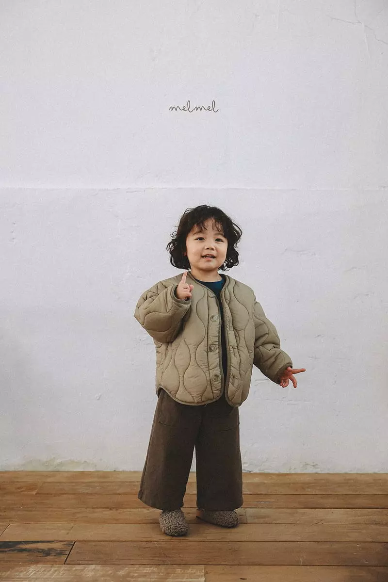 Melmel - Korean Baby Fashion - #babyfever - quilting Jacket - 3