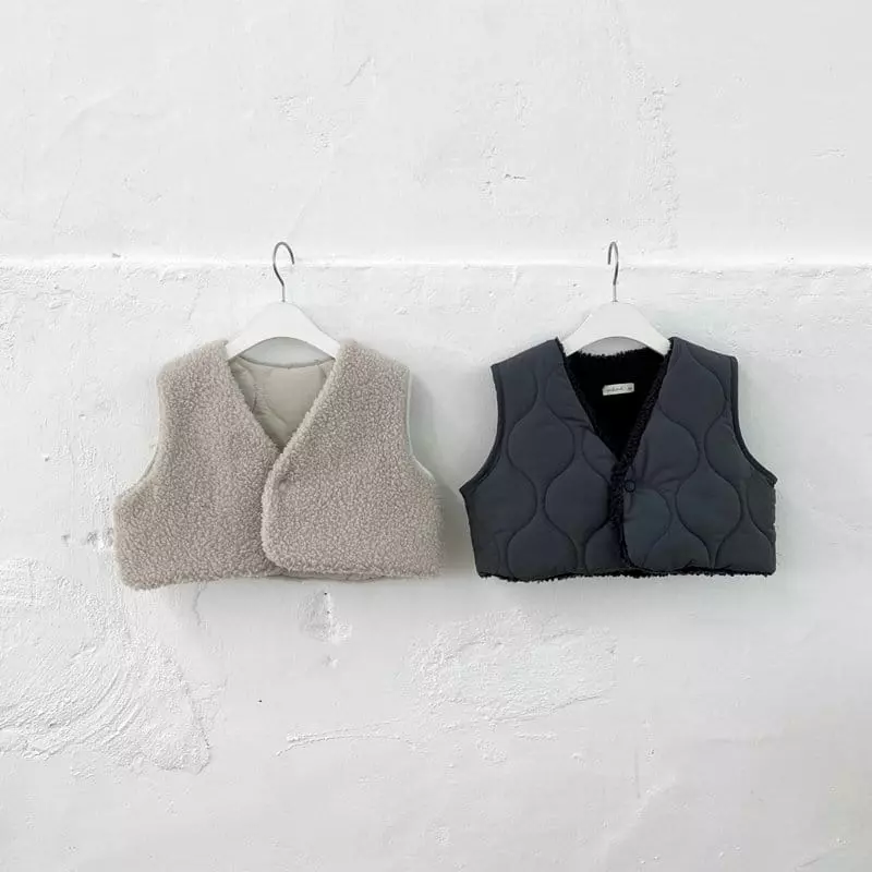 Melmel - Korean Baby Fashion - #babyfever - Reversible Vest