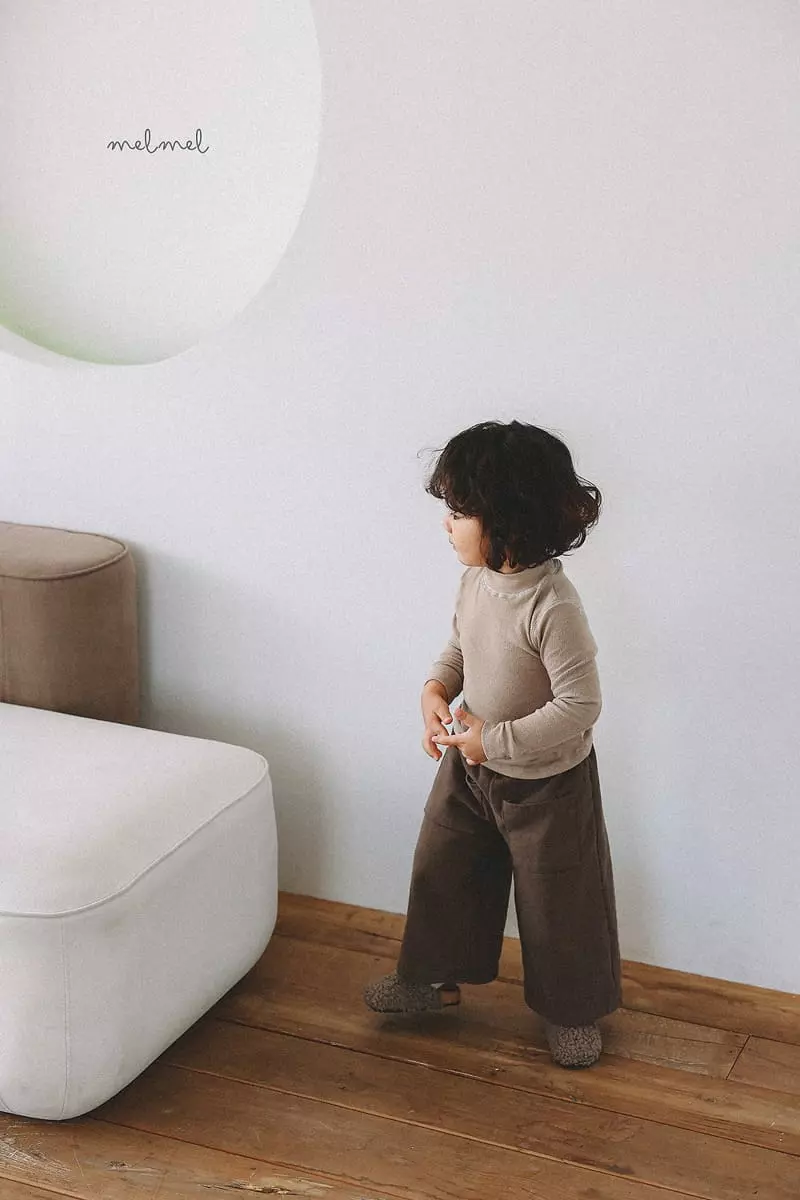 Melmel - Korean Baby Fashion - #babygirlfashion - Pocket Fleece Pants - 10