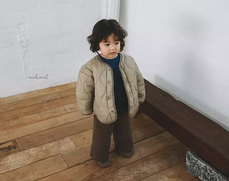 Melmel - Korean Baby Fashion - #babyfever - quilting Jacket - 4