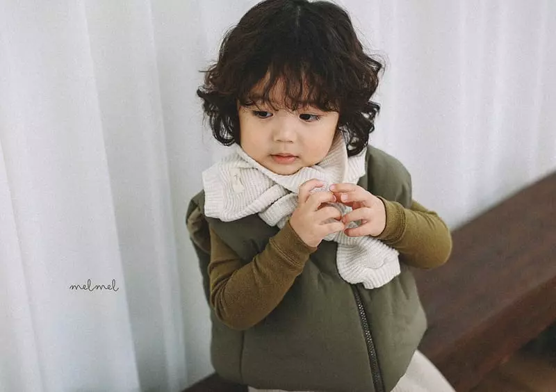 Melmel - Korean Baby Fashion - #babylifestyle - Croiffle Muffler - 6
