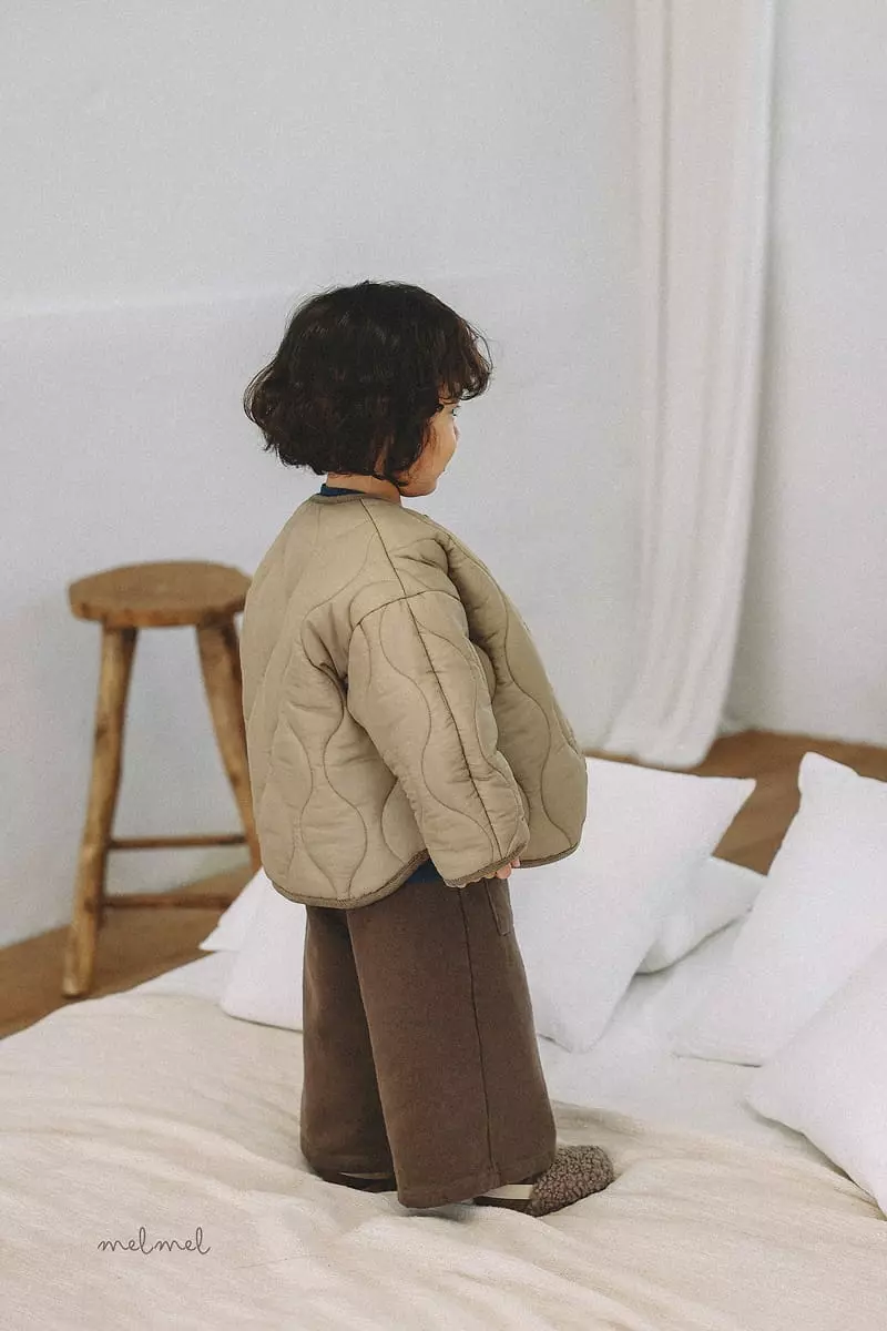 Melmel - Korean Baby Fashion - #babyoninstagram - quilting Jacket - 6