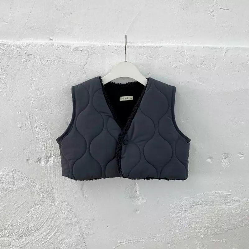 Melmel - Korean Baby Fashion - #babylifestyle - Reversible Vest - 4