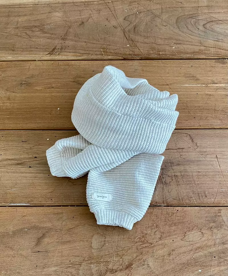Melmel - Korean Baby Fashion - #babyootd - Croiffle Muffler - 8