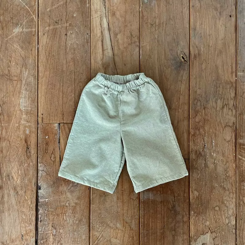Melmel - Korean Baby Fashion - #babyootd - Rib Pants - 2