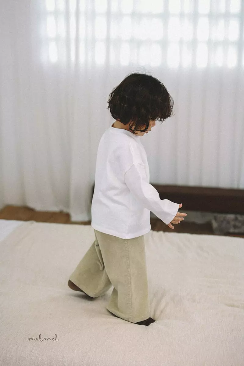 Melmel - Korean Baby Fashion - #babywear - Peach Tee - 11