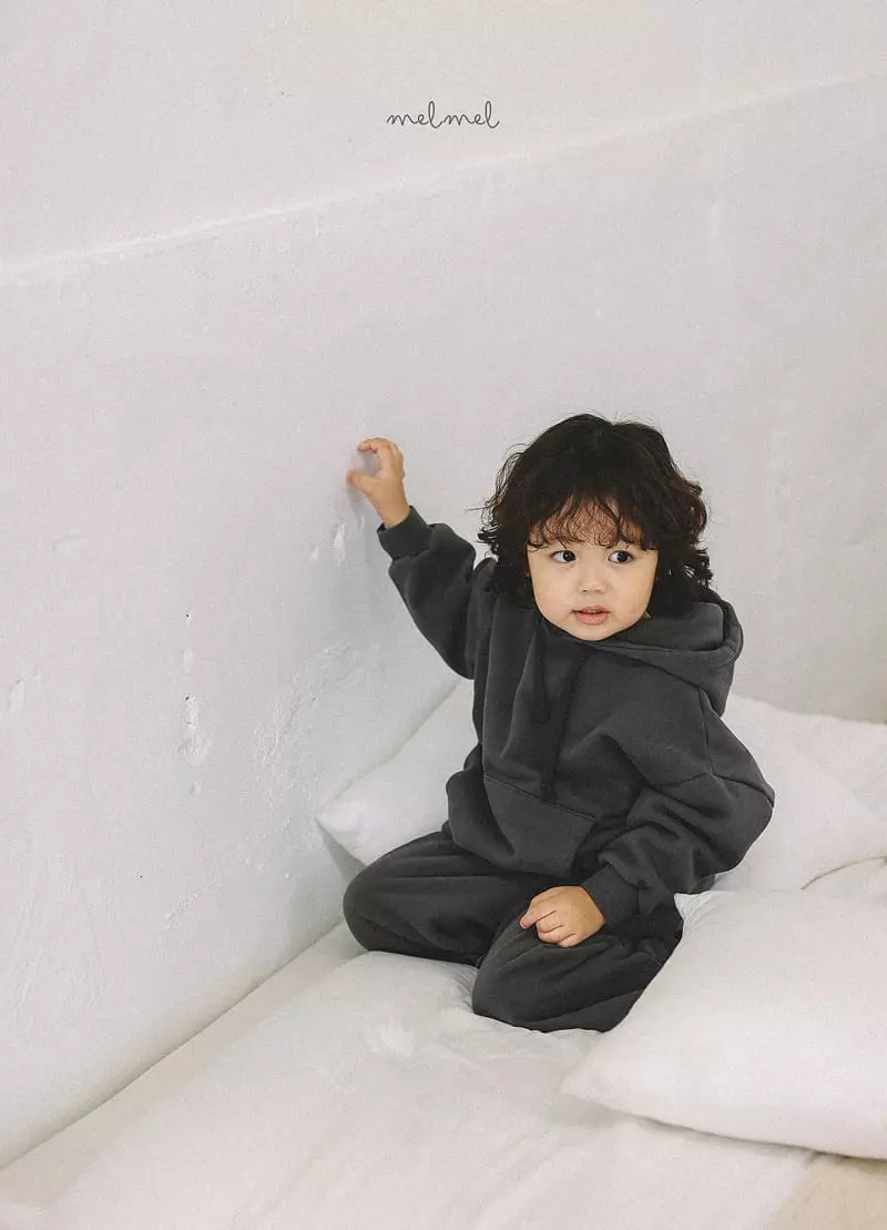 Melmel - Korean Baby Fashion - #onlinebabyboutique - Fleece Terry Pants - 4