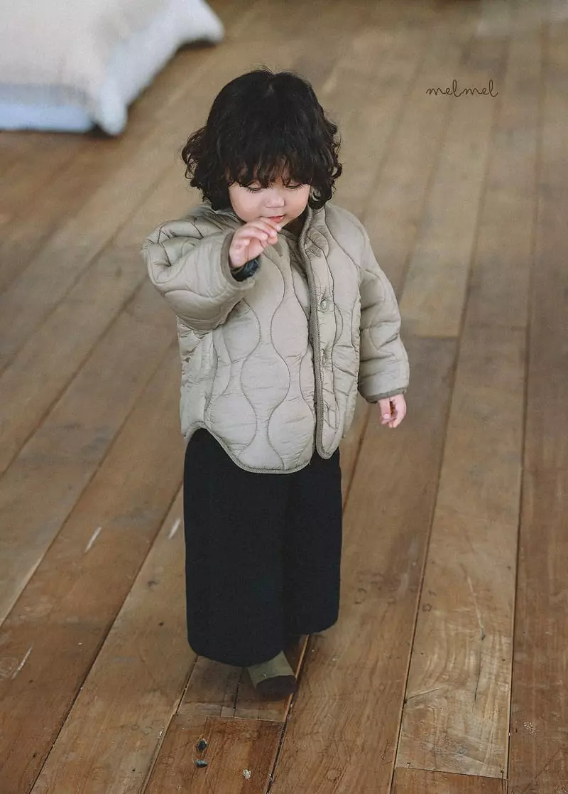 Melmel - Korean Baby Fashion - #onlinebabyshop - quilting Jacket - 12