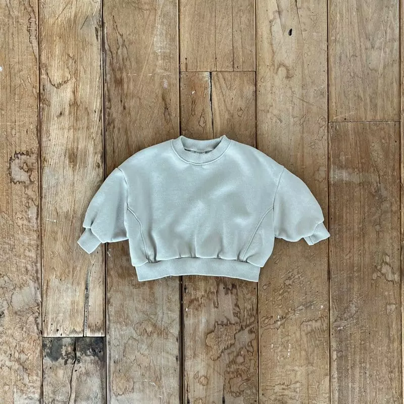 Melmel - Korean Baby Fashion - #smilingbaby - Fleece Sweatshirt