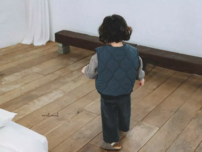 Melmel - Korean Baby Fashion - #smilingbaby - Reversible Vest - 11