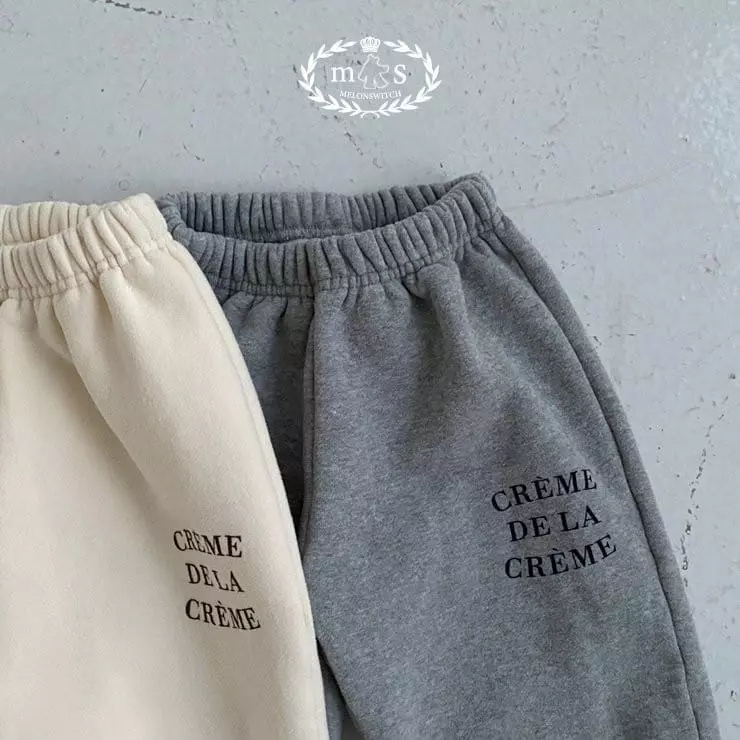 Melon Switch - Korean Children Fashion - #Kfashion4kids - Cream Fleece Zip-up Set - 7