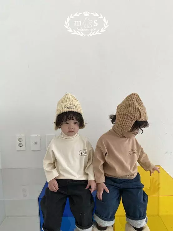 Melon Switch - Korean Children Fashion - #childofig - Salt Turtleneck Tee - 8
