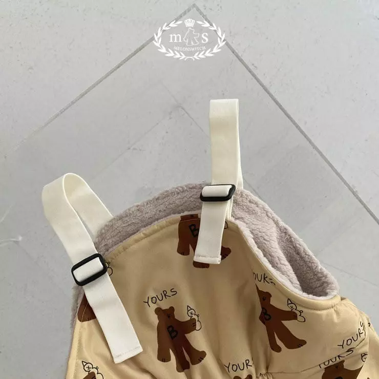 Melon Switch - Korean Children Fashion - #childofig - Waterproof Skii Dungarees - 3
