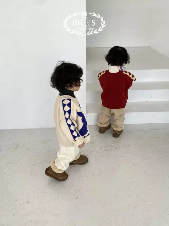 Melon Switch - Korean Children Fashion - #designkidswear - Chiristmas Rabbit Cardigan - 4