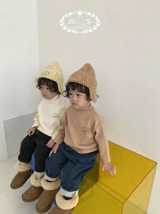 Melon Switch - Korean Children Fashion - #discoveringself - Salt Turtleneck Tee - 11
