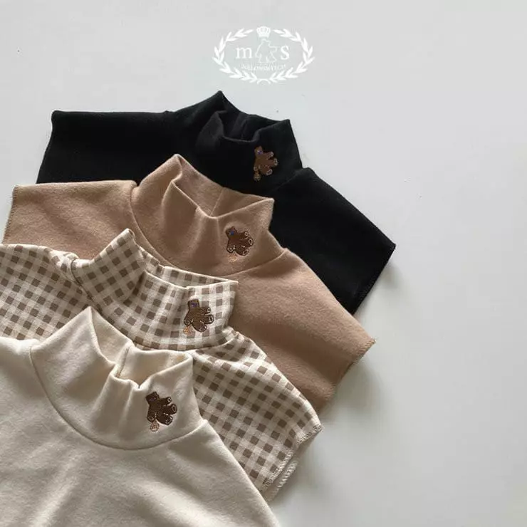 Melon Switch - Korean Children Fashion - #kidsstore - Bear Tee - 8