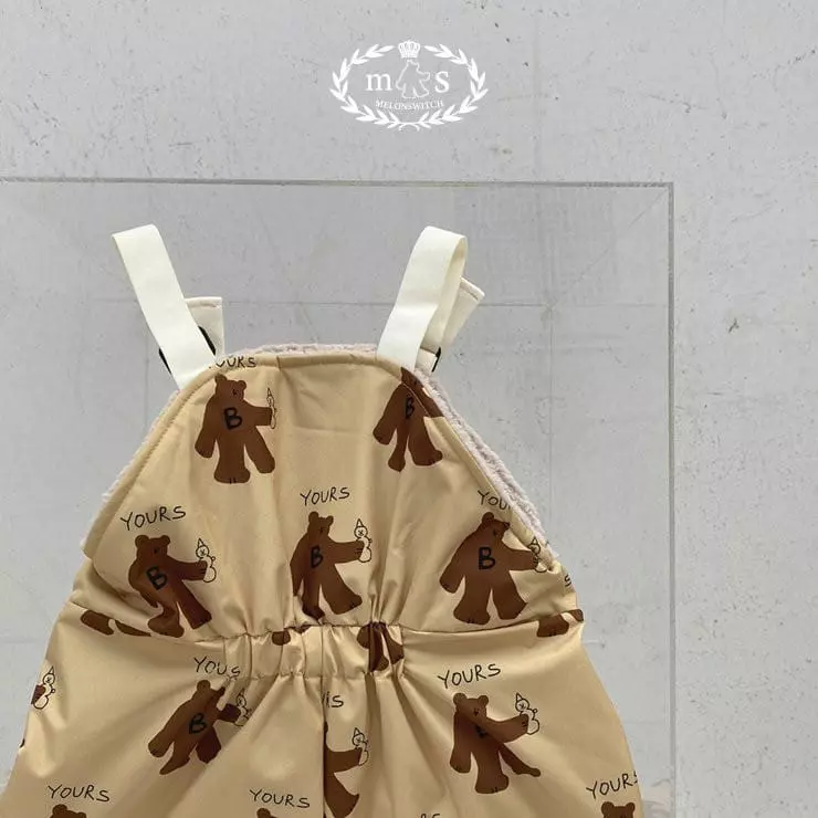 Melon Switch - Korean Children Fashion - #kidzfashiontrend - Waterproof Skii Dungarees - 10