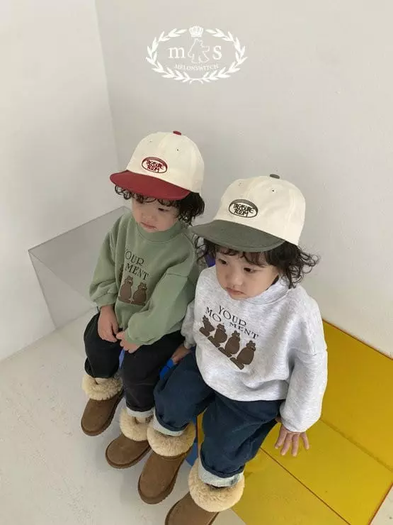 Melon Switch - Korean Children Fashion - #littlefashionista - 4 Bears Sweatshirt - 2