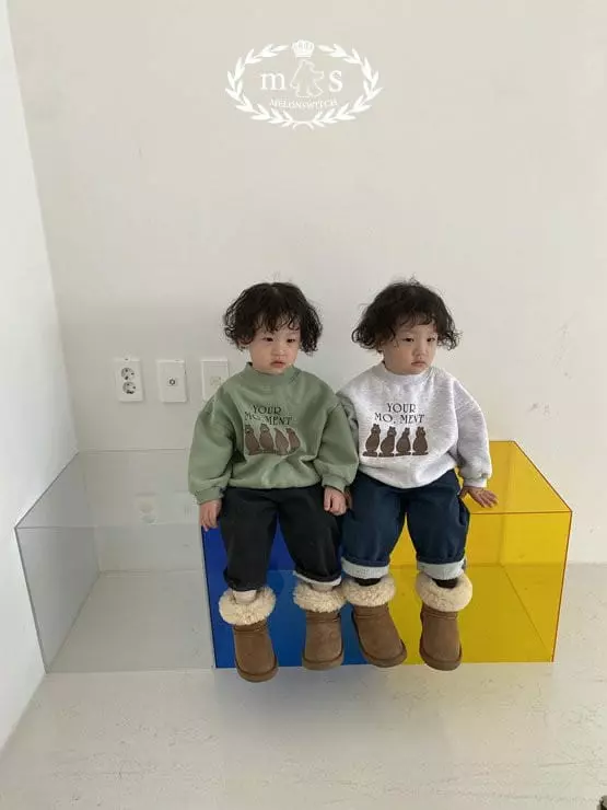 Melon Switch - Korean Children Fashion - #magicofchildhood - 4 Bears Sweatshirt - 3