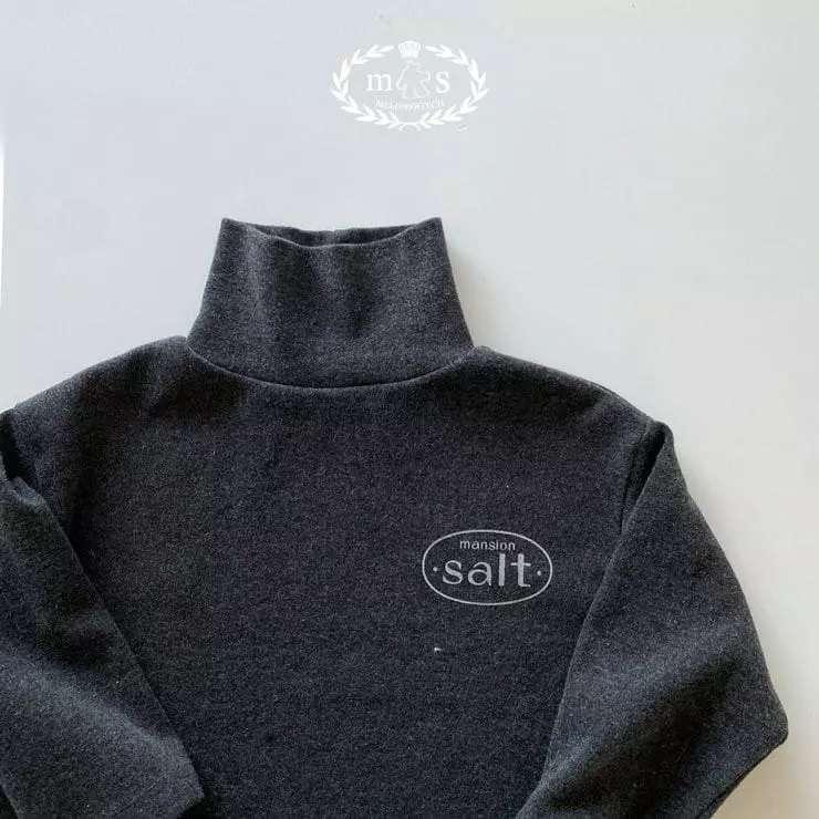 Melon Switch - Korean Children Fashion - #minifashionista - Salt Turtleneck Tee - 3
