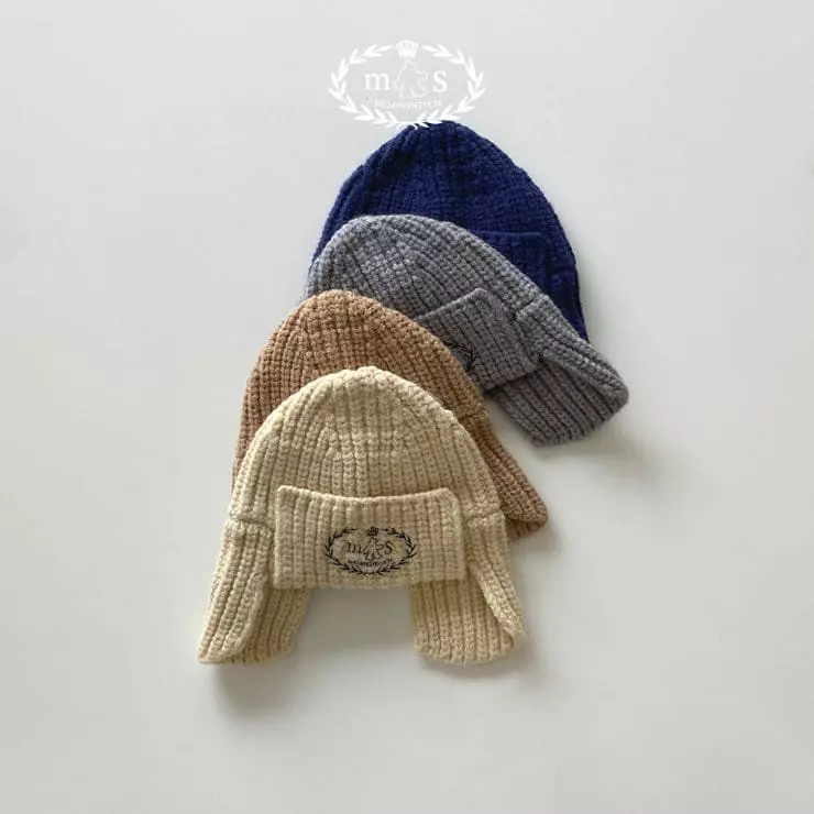 Melon Switch - Korean Children Fashion - #minifashionista - Logo Ears Hat